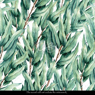 Wallpaper Oleander Leaves