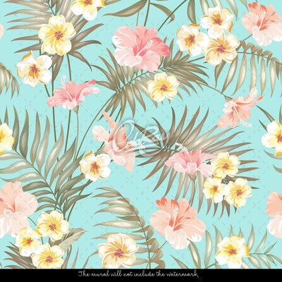 Wallpaper Sweet Exotic Flowers