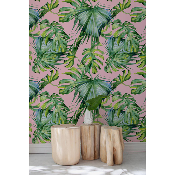Wallpaper Dense Tropical Bush