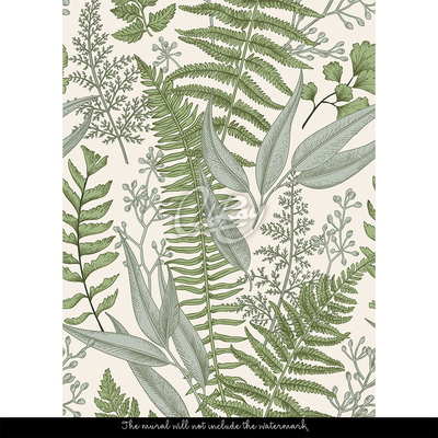 Wallpaper Rest Among Ferns