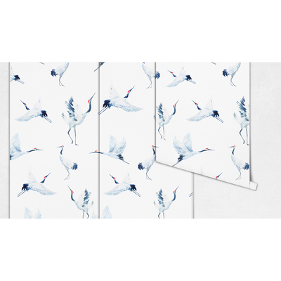 Wallpaper Romantic Cranes