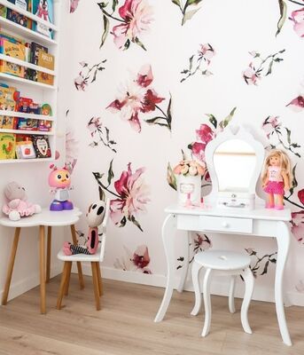 Wallpaper Crazy Peonies