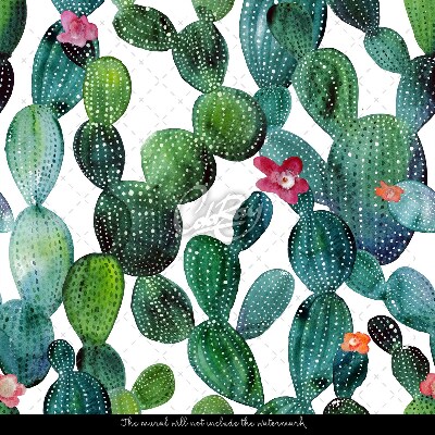 Wallpaper Blooming Cacti
