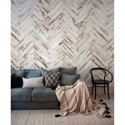 Wallpaper Wooden Vision