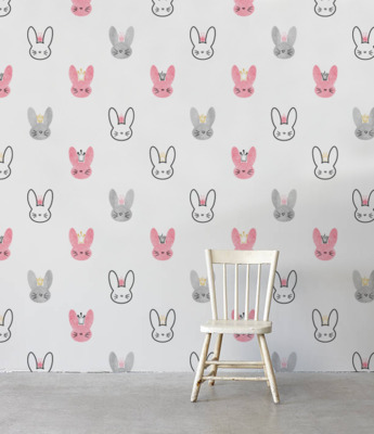 Wallpaper Sweet Rabbits