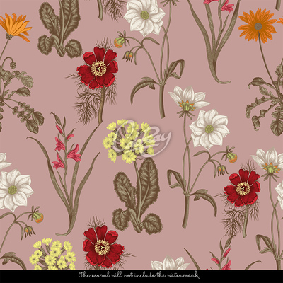 Wallpaper Flowering June Meadow