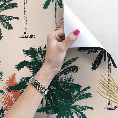 Wallpaper Holiday Among Palm Trees