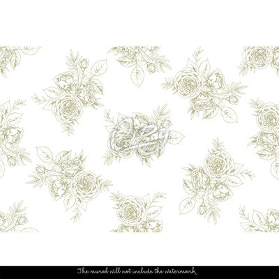 Wallpaper Soft French Roses