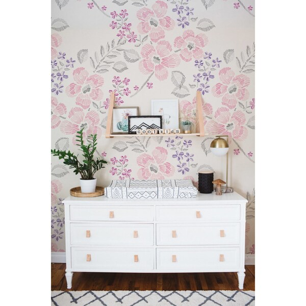 Wallpaper Floral Painting