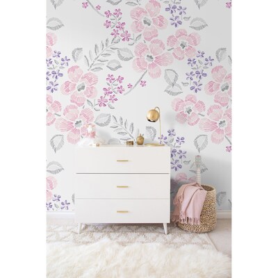 Wallpaper Floral Painting