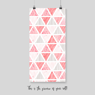 Wallpaper Pink-Blue Triangles