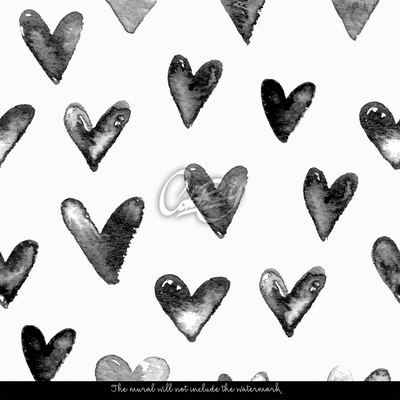 Wallpaper Abstract Hearts