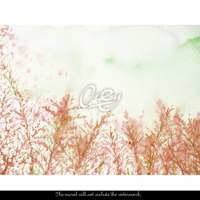 Wallpaper Watercolor Meadow