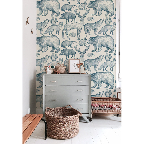 Wallpaper A Visit To Forest Animals