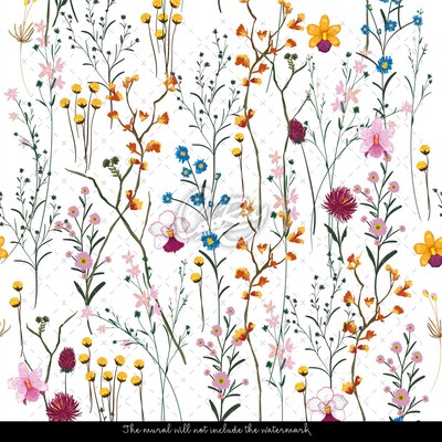 Wallpaper Wild Flowers
