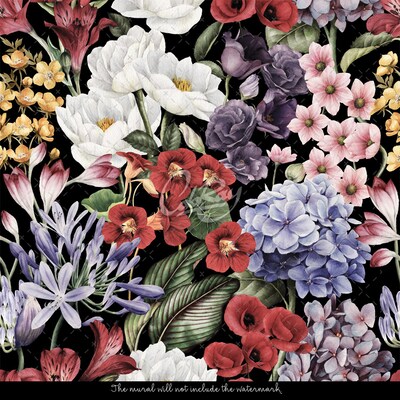 Wallpaper Sophisticated Garden Full Of Flowers