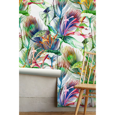 Wallpaper Colorful Bush