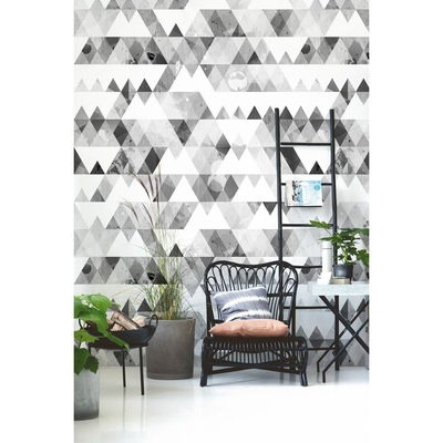 Wallpaper Geometric Triangular Shapes