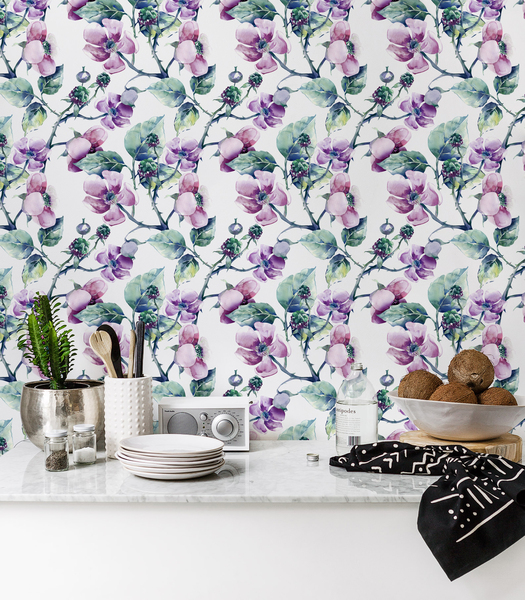 Wallpaper Pale Blackberry