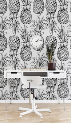 Wallpaper Pineapple Paradise