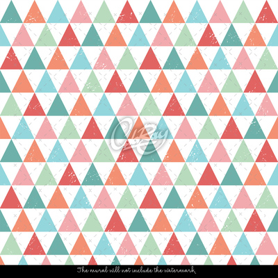 Wallpaper Colorful Triangles