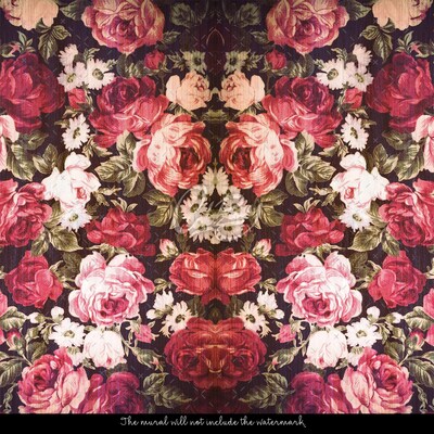 Wallpaper Romanticism In Vintage Style