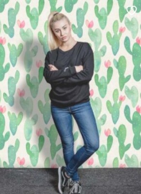 Wallpaper Spineless Cacti