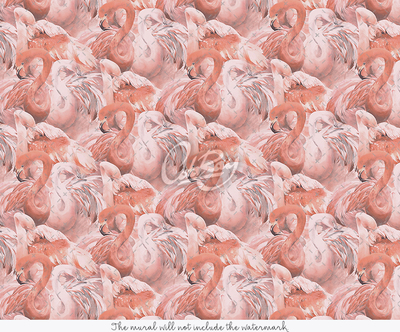 Wallpaper Flamingo