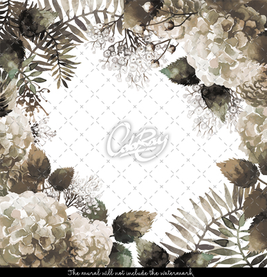 Wallpaper Hydrangea Flowers