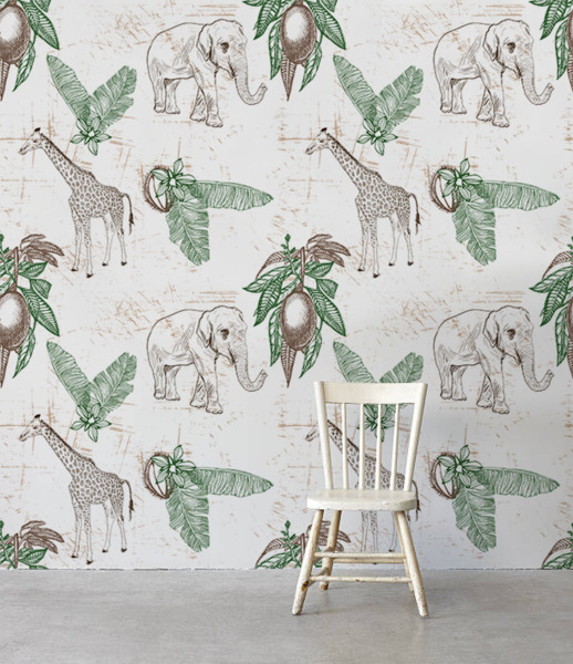 Wallpaper Savanna Animals
