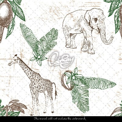 Wallpaper Savanna Animals