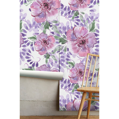 Wallpaper Purple Meadow
