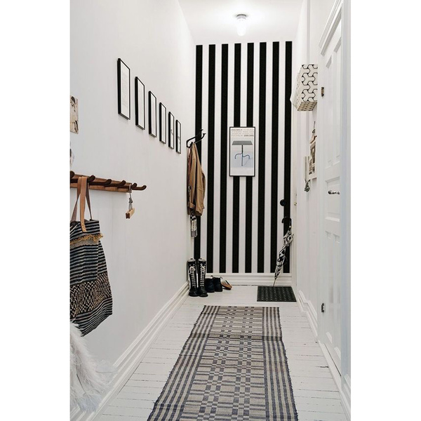 Wallpaper Black And White Stripes
