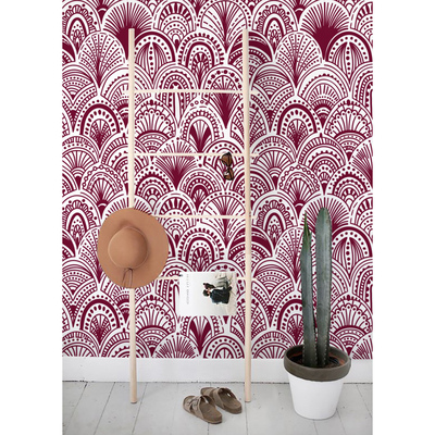 Wallpaper Burgundy And Its Artistic motifs