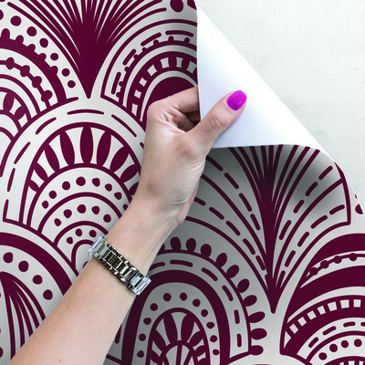 Wallpaper Burgundy And Its Artistic motifs