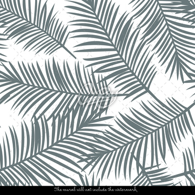 Wallpaper Wind In Palm Leaves