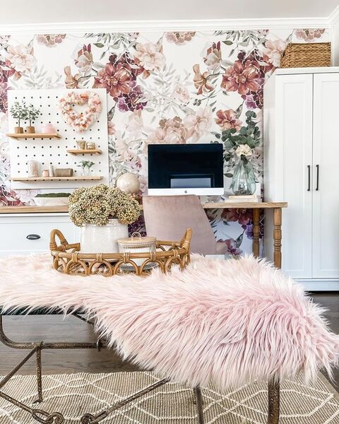 Wallpaper Romantic Flowers