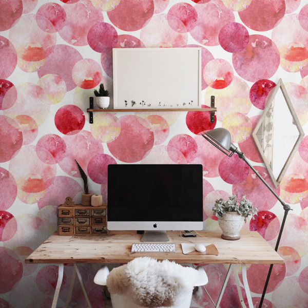Wallpaper Peas And Roses