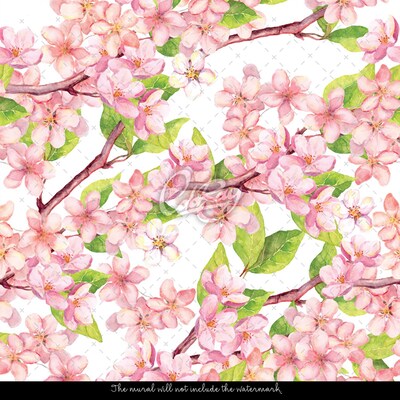 Wallpaper April Orchard