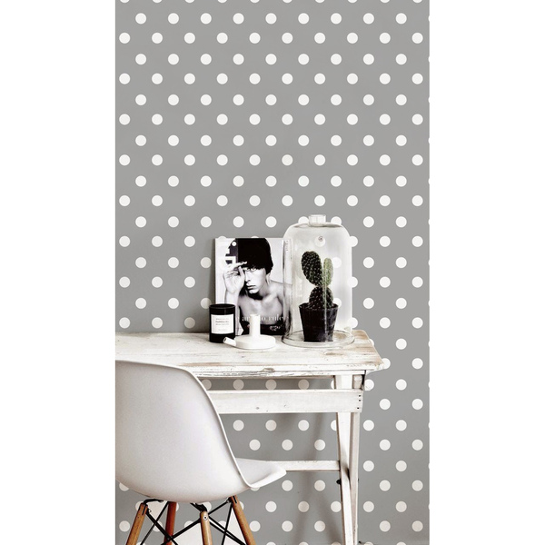 Wallpaper Elegant Polka Dots