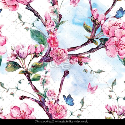 Wallpaper Cherry Orchard