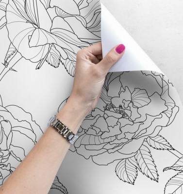 Wallpaper Rose Illustration