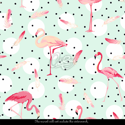 Wallpaper My World Is Full Of Flamingos