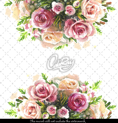 Wallpaper Watercolor Rose