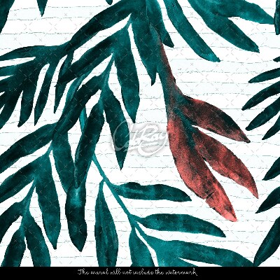 Wallpaper Watercolor Leaf