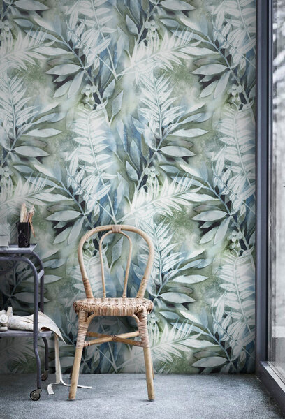 Wallpaper Fern Flower