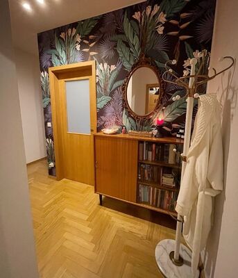 Wallpaper Night In Tropics