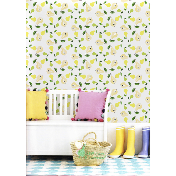 Wallpaper Happy Yellow Pears