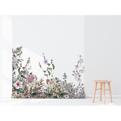 Wallpaper Extravagance of Field Flowers