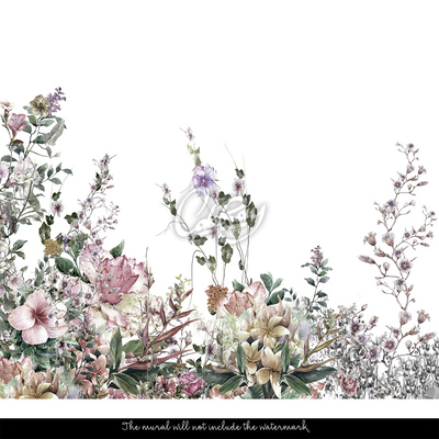Wallpaper Extravagance of Field Flowers